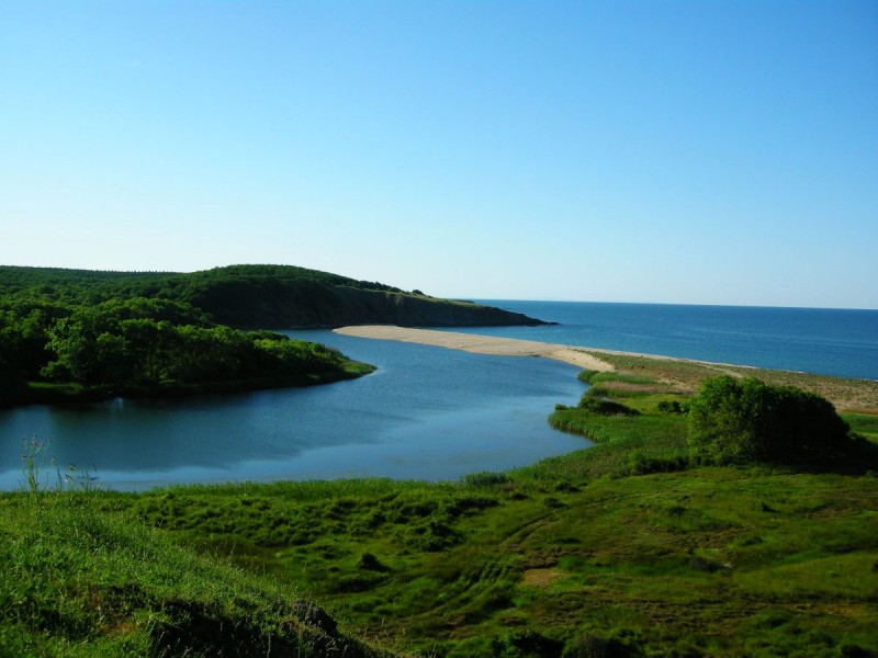 Mouth of Veleka river